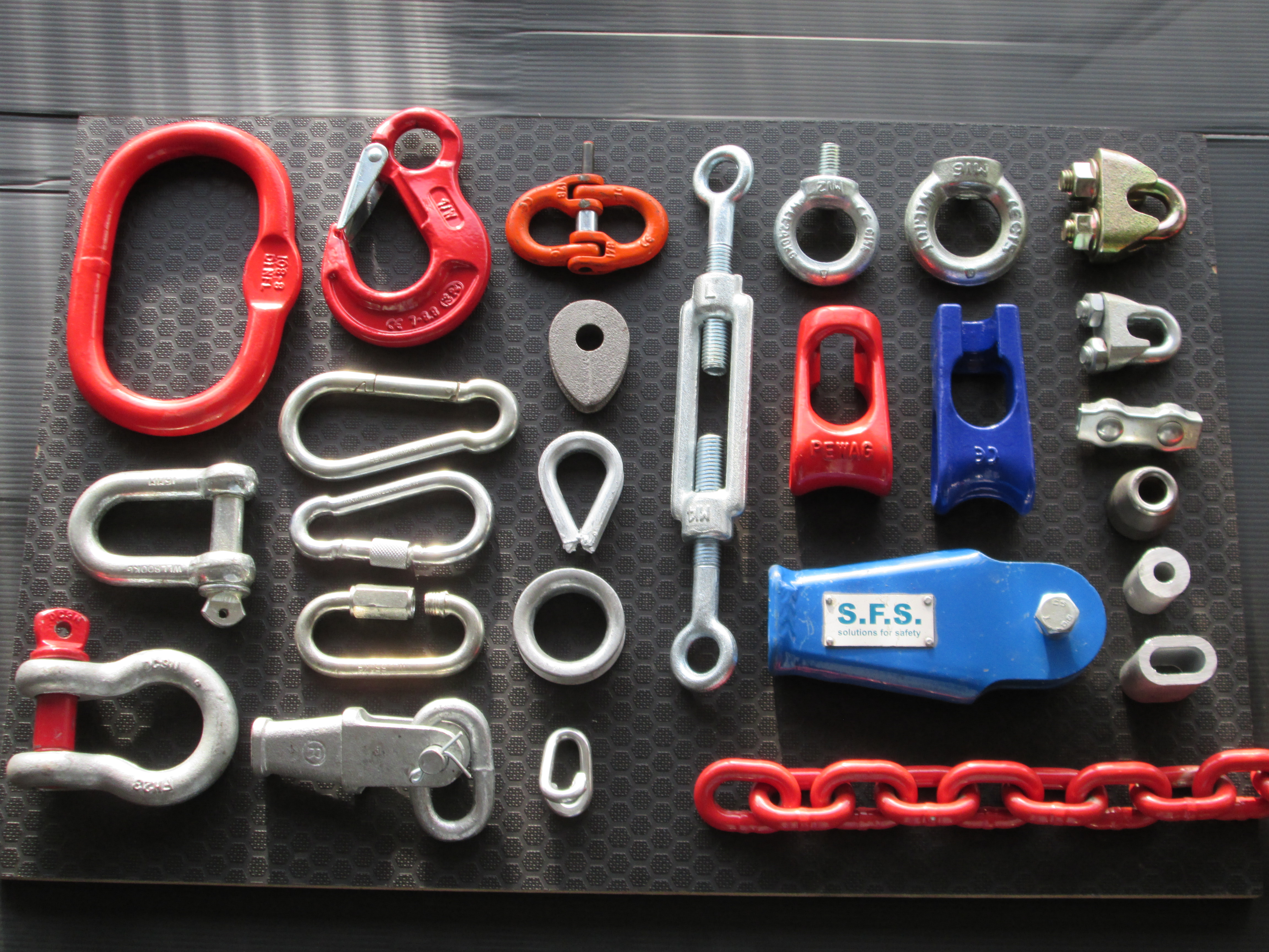 Seil- und Verarbeitungsarbeiten